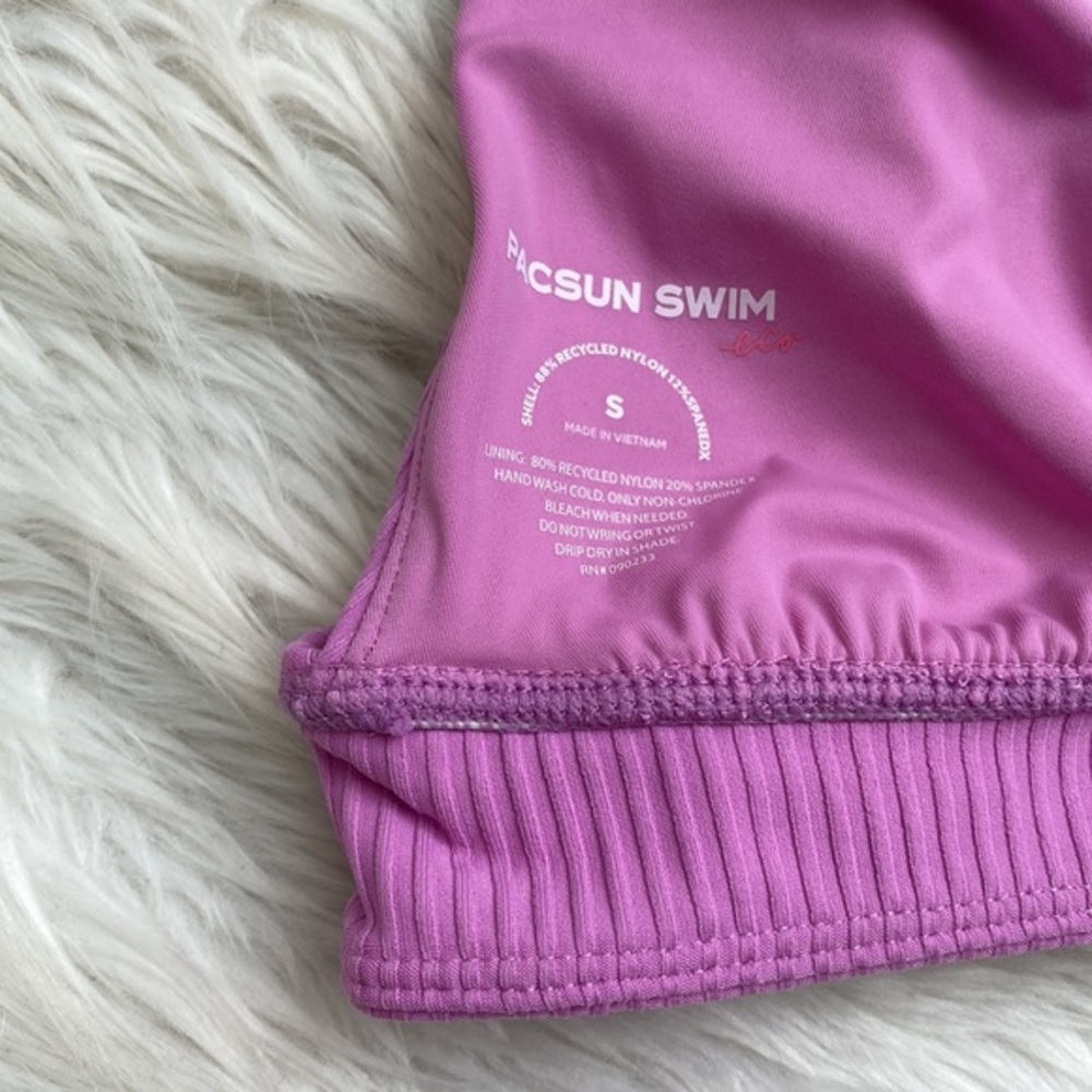 PacSun | Ribbed Banded Triangle‎ Bikini Top - Picture 8 of 8